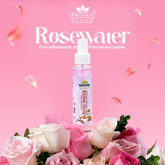 REFRESHING ROSE WATER 100% NATURAL EXTRACT - Organicbloom.pk