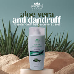 ALOE VERA ANTI DANDRUFF SHAMPOO (Sulphate Free) - Organicbloom.pk