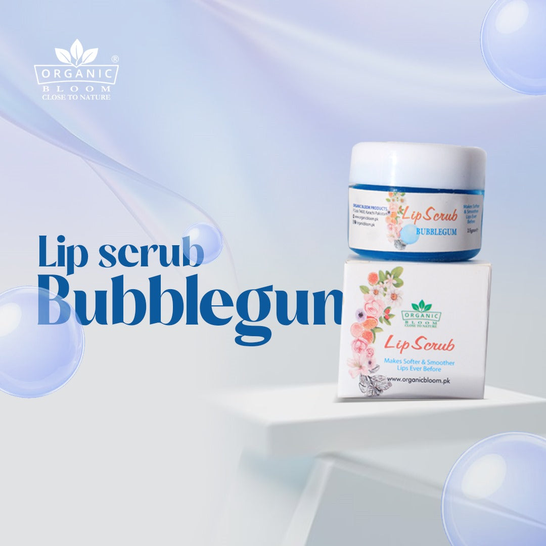 LIP SCRUB BUBBLEGUM - Organicbloom.pk