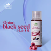 ONION BLACK SEED HAIR OIL - (Both For Men & Women) - Organicbloom.pk