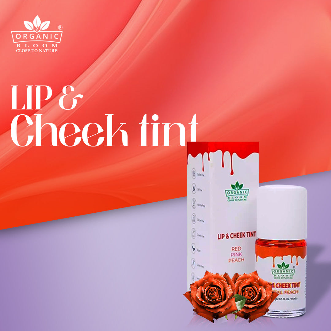 LIP & CHEEK CORAL PEACH TINT - Organicbloom.pk