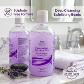 EXFOLIATING SHOWER GEL - DEEP CLEANSING (SULPHATE FREE)