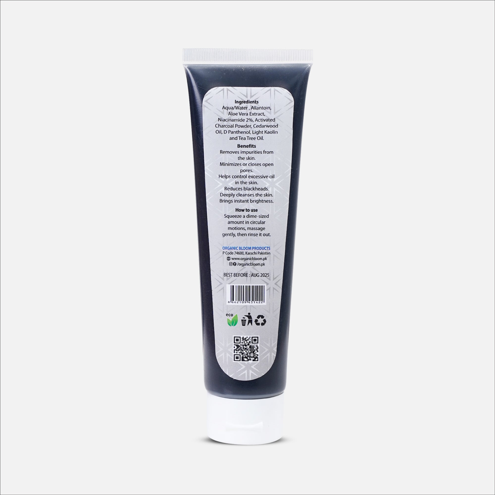ACTIVATED CHARCOAL FACEWASH FOR NORMAL TO DRY SKIN
