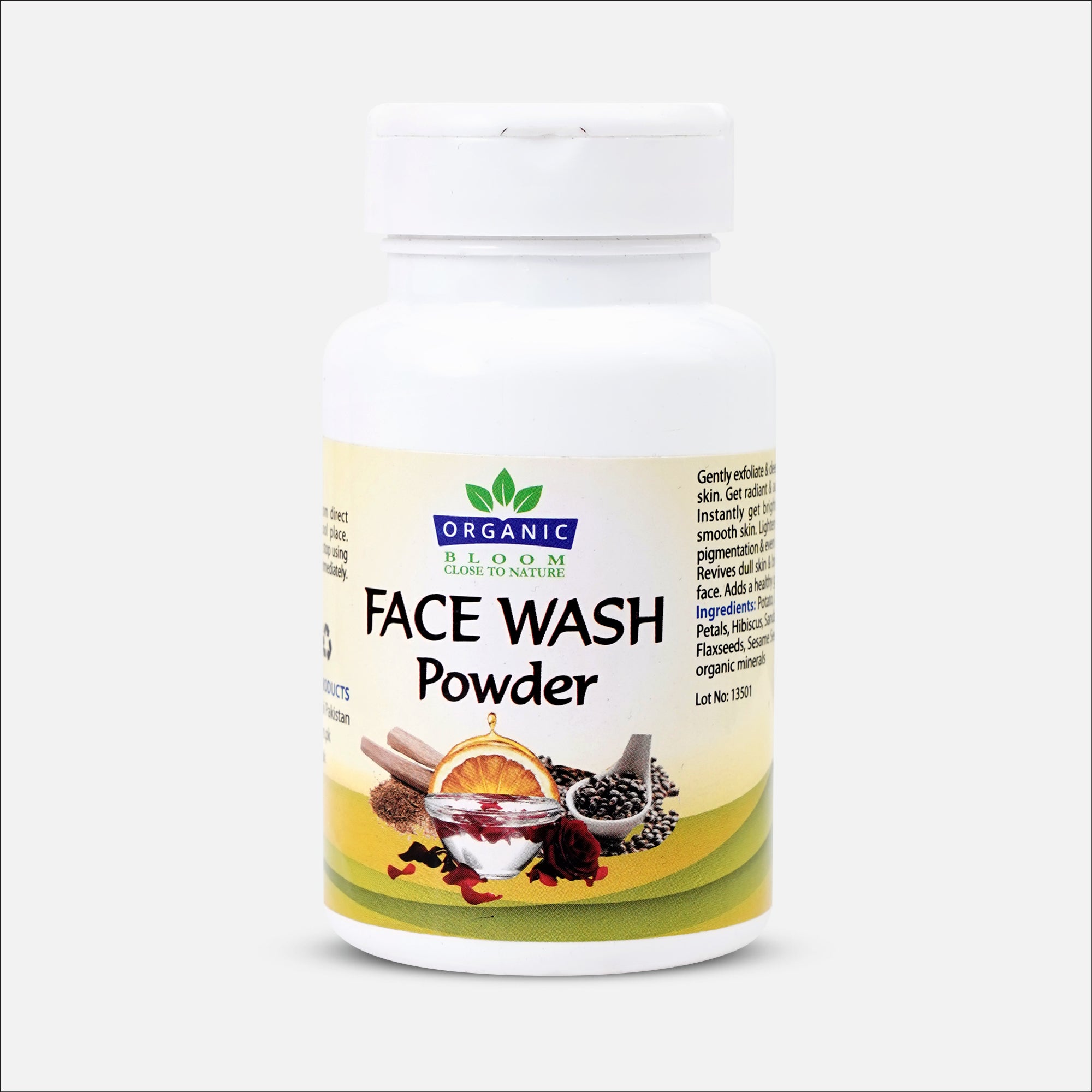 FACE WASH POWDER - Organicbloom.pk