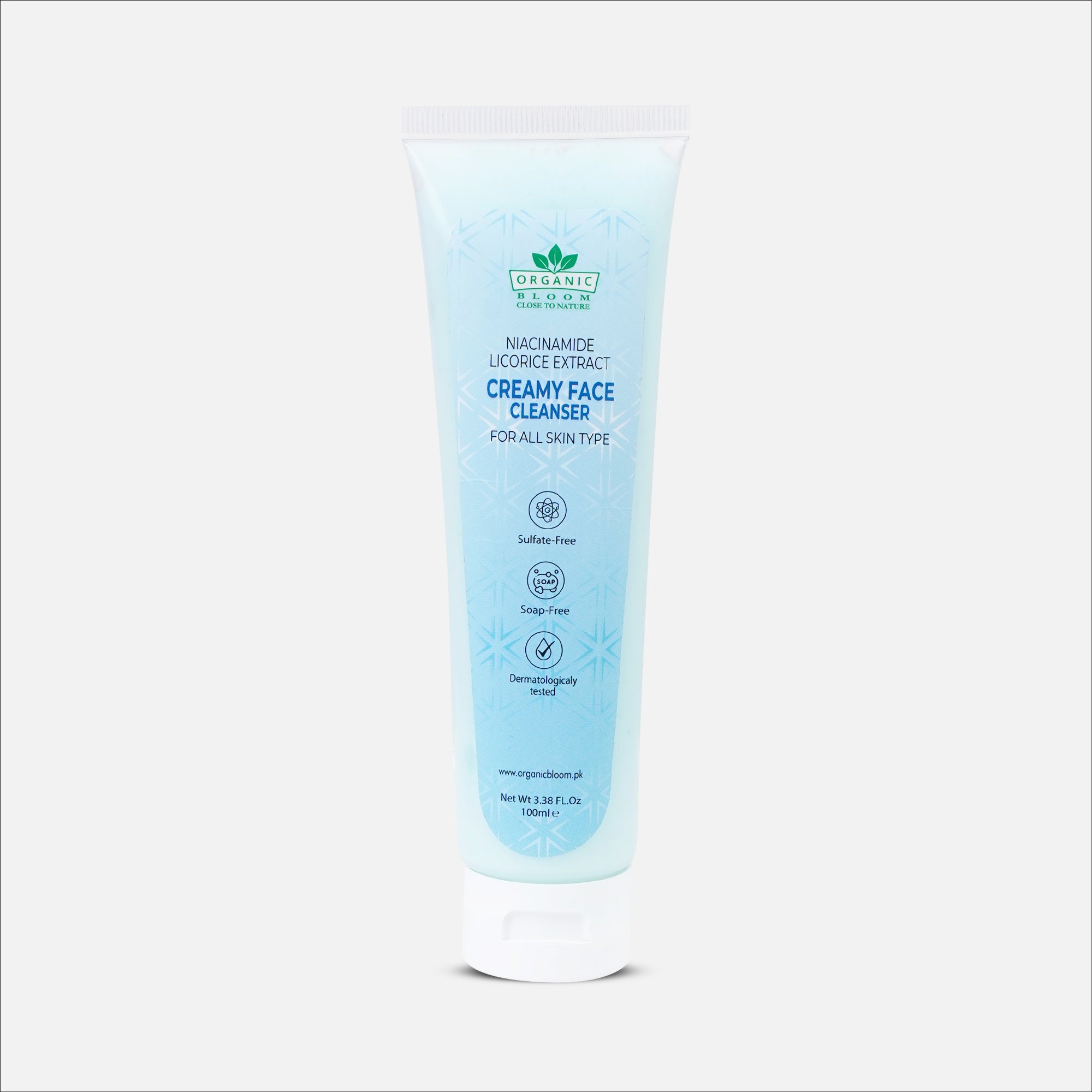 NIACINAMIDE LICORICE EXTRACT CREAMY FACE CLEANSER FOR ALL SKIN TYPES