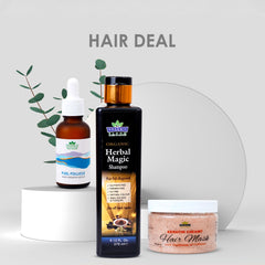 Hair deal ( Shampoo+ !+keratine mask+ har growth serum)