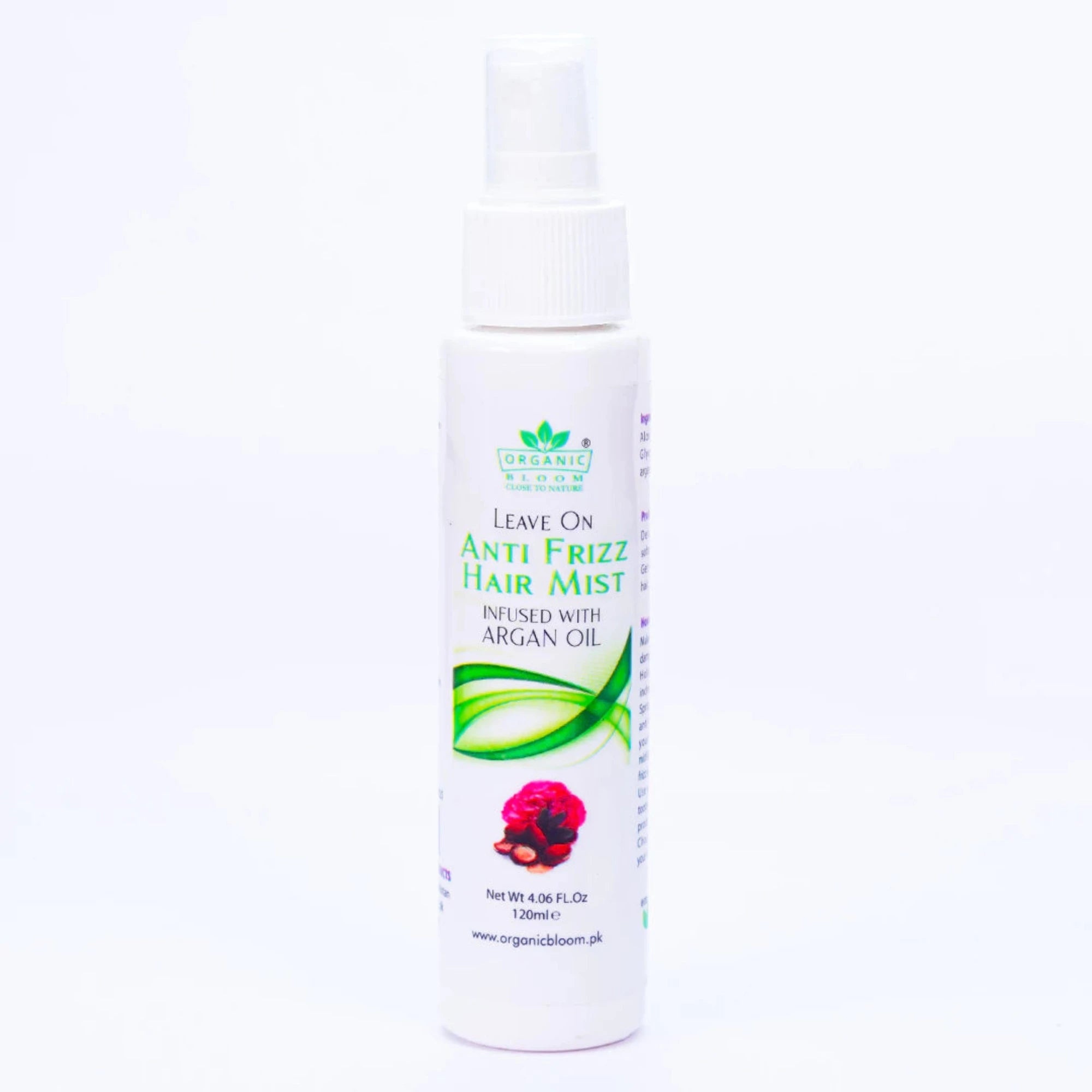 LEAVE ON ANTI FRIZZ HAIR MIST - INFUSED WITH ARGAN OIL