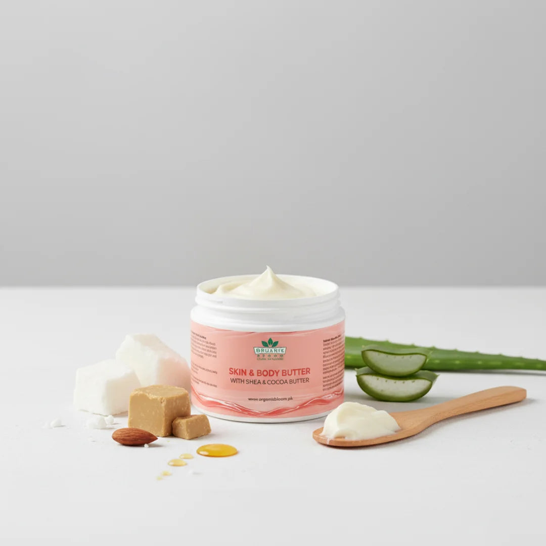 HYALURONIC ACID - SKIN & BODY BUTTER - WITH SHEA & COCOA BUTTER