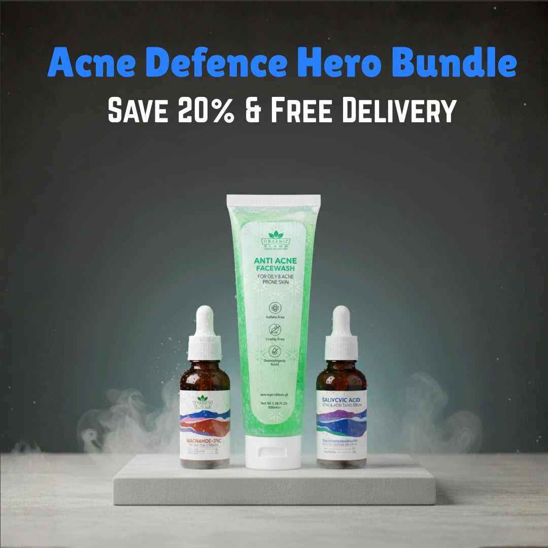 Acne Defence Hero Bundle (Acne + Excess Oil + Pimples)