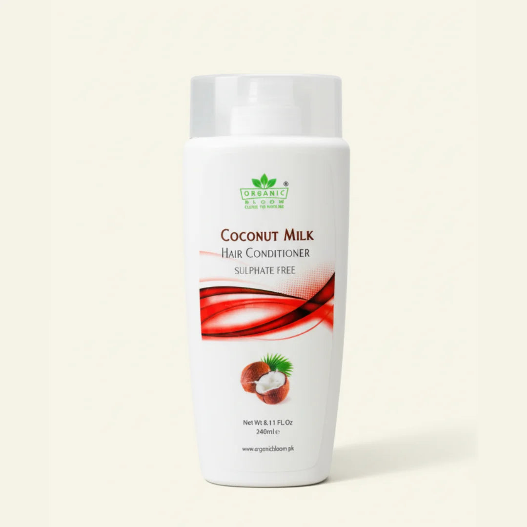 COCONUT MILK HAIR CONDITIONER - LEAVES HAIR SILKY WITHOUT LOSS OF VOLUME