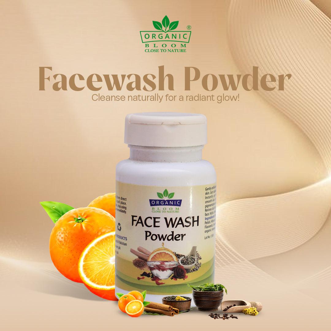 FACE WASH POWDER - Organicbloom.pk