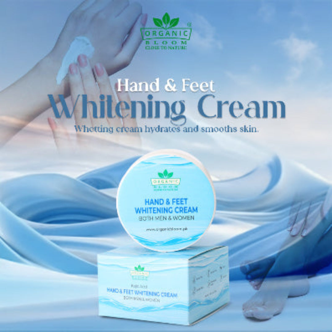 Acid Hand KOJIC ACID - HAND & FEET WHITENING CREAM - BOTH MEN & WOMEN β Organic bloom