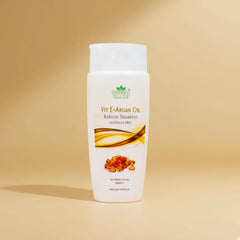 VITAMIN E + ARGON OIL KERATIN SHAMPOO (SULPHATE FREE)