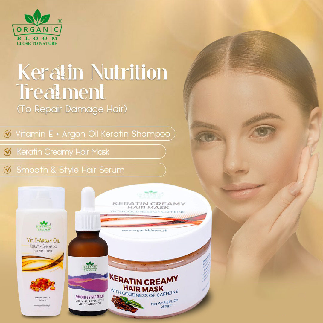 Hair deal ( Argan Oil Shampoo, Hairmask +Smooth Hair Serum )
