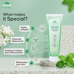 ANTI ACNE FACEWASH FOR OILY & ACNE PRONE SKIN