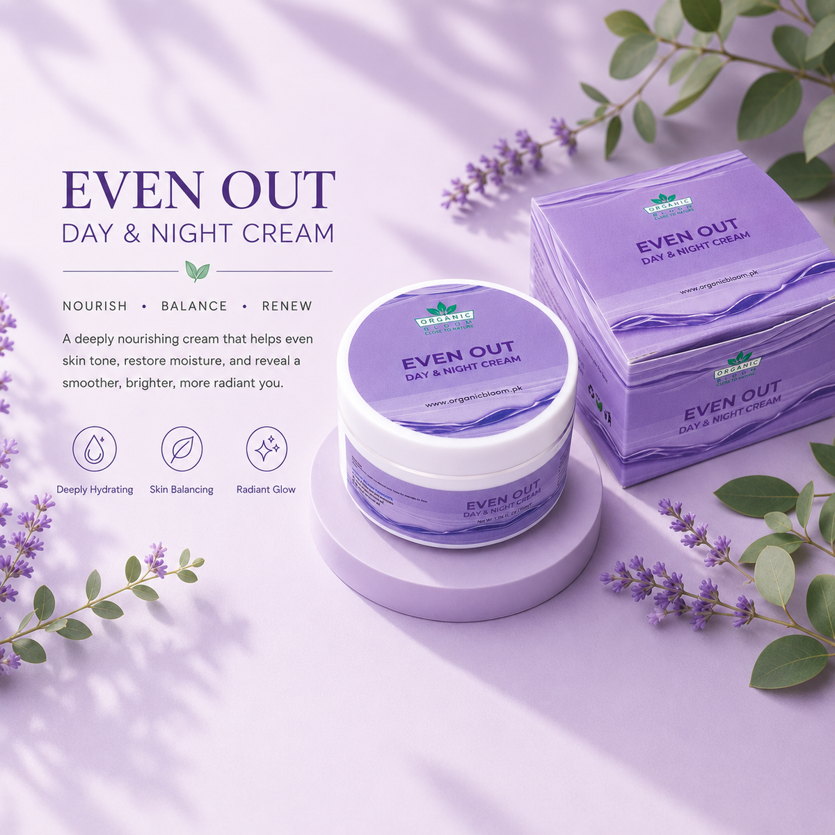 EVEN OUT DAY & NIGHT CREAM