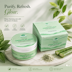 LACTIC ACID - GREEN CLAY MASK - ALOE VERA EXTRACT
