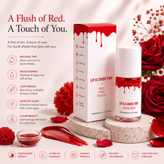 LIP & CHEEK TRUE RED TINT
