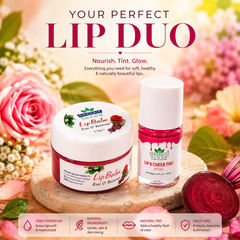 Lip Tint + Lip Balm set