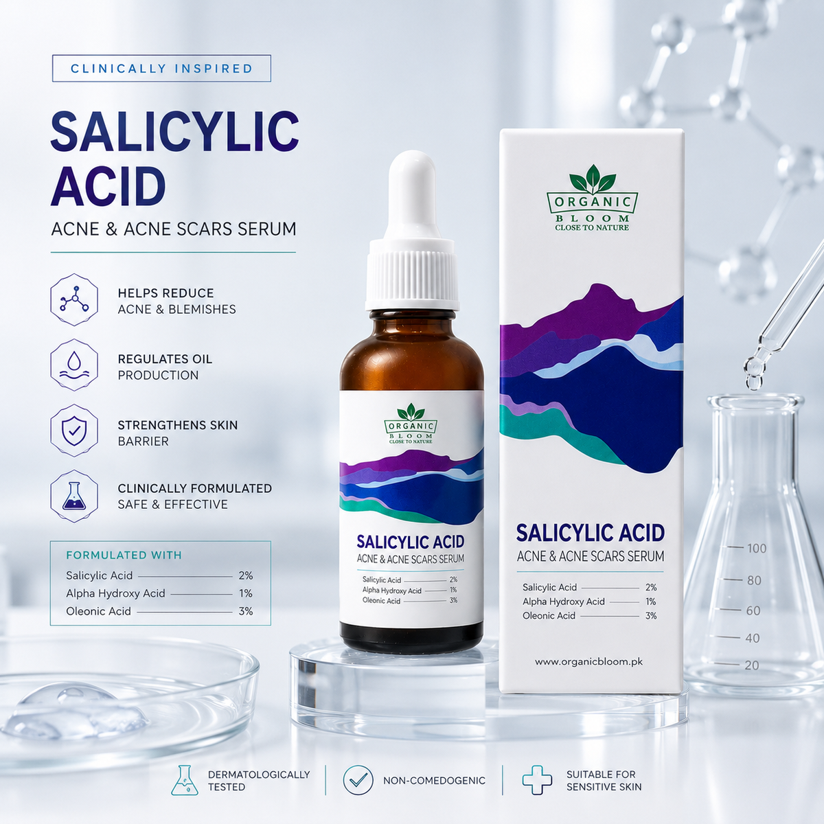 SALICYLIC ACID ACNE & ACNE SCARS SERUM